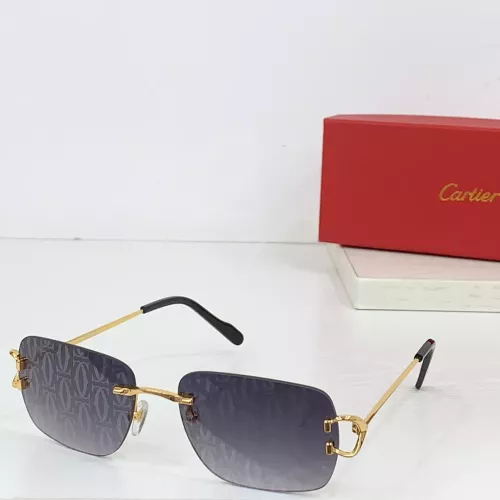 Wholesale Cartier AAA Quality Sunglassess #1283984 $45.00 USD, Wholesale Quality Replica Cartier AAA Quality Sunglassess