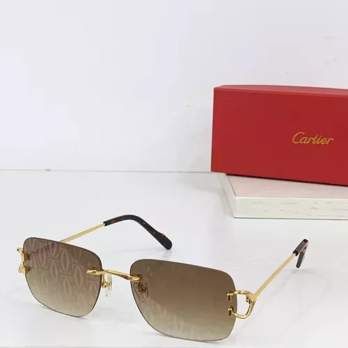 Wholesale Cartier AAA Quality Sunglassess #1283985 $45.00 USD, Wholesale Quality Replica Cartier AAA Quality Sunglassess