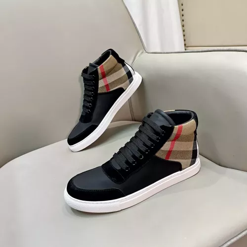Wholesale Burberry High Tops Shoes For Men #1284080 $82.00 USD, Wholesale Quality Replica Burberry High Tops Shoes