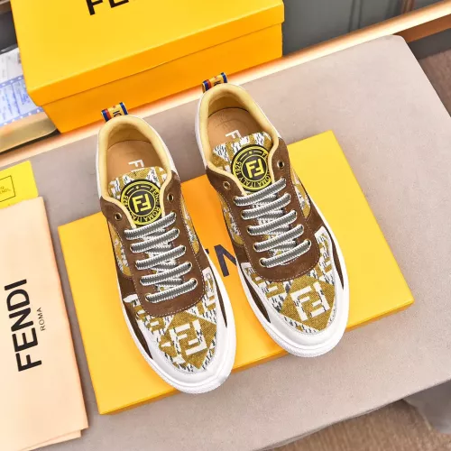 Replica Fendi Casual Shoes For Men #1284129 $76.00 USD for Wholesale