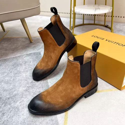 Wholesale Louis Vuitton Boots For Men #1284157 $145.00 USD, Wholesale Quality Replica Louis Vuitton Boots