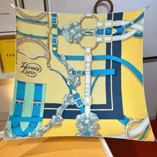 Wholesale Hermes Silk Square For Women #1284205 $52.00 USD, Wholesale Quality Replica Hermes Scarf