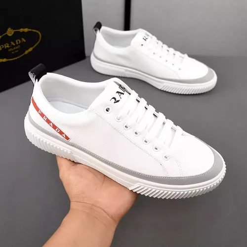 Replica Prada Casual Shoes For Men #1284229 $76.00 USD for Wholesale