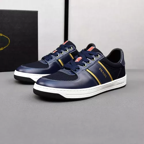 Wholesale Prada Casual Shoes For Men #1284249 $76.00 USD, Wholesale Quality Replica Prada Casual Shoes