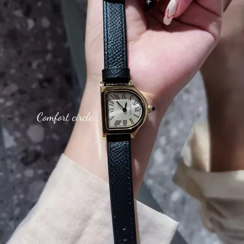 Replica Cartier AAA Quality Watches In Gold For Unisex #1284291 $112.00 USD for Wholesale