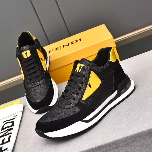 Wholesale Fendi Casual Shoes For Men #1284305 $88.00 USD, Wholesale Quality Replica Fendi Casual Shoes