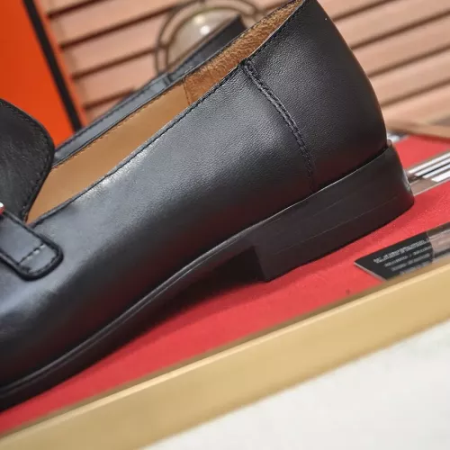 Replica Hermes Leather Shoes For Men #1284355 $96.00 USD for Wholesale