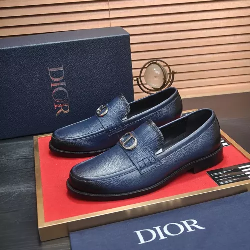 Wholesale Christian Dior Leather Shoes For Men #1284357 $98.00 USD, Wholesale Quality Replica Christian Dior Leather Shoes