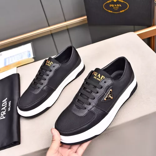 Wholesale Prada Casual Shoes For Men #1284387 $80.00 USD, Wholesale Quality Replica Prada Casual Shoes