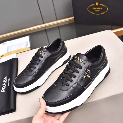 Wholesale Prada Casual Shoes For Men #1284388 $80.00 USD, Wholesale Quality Replica Prada Casual Shoes