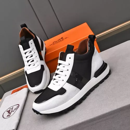 Wholesale Hermes High Tops Shoes For Men #1284445 $88.00 USD, Wholesale Quality Replica Hermes High Tops Shoes