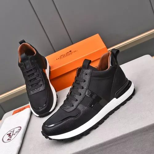 Wholesale Hermes High Tops Shoes For Men #1284447 $88.00 USD, Wholesale Quality Replica Hermes High Tops Shoes