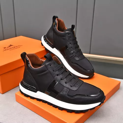 Replica Hermes High Tops Shoes For Men #1284447 $88.00 USD for Wholesale