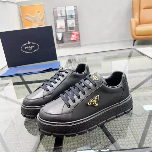 Wholesale Prada Casual Shoes For Men #1284455 $76.00 USD, Wholesale Quality Replica Prada Casual Shoes