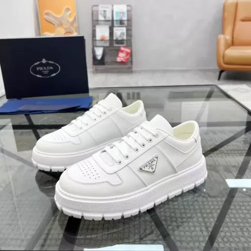 Wholesale Prada Casual Shoes For Men #1284457 $76.00 USD, Wholesale Quality Replica Prada Casual Shoes