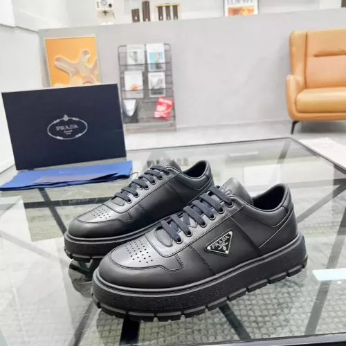 Wholesale Prada Casual Shoes For Men #1284458 $76.00 USD, Wholesale Quality Replica Prada Casual Shoes