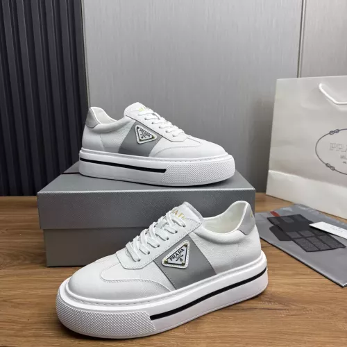 Wholesale Prada Casual Shoes For Men #1284462 $102.00 USD, Wholesale Quality Replica Prada Casual Shoes