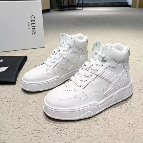 Wholesale Celine High Top Shoes For Men #1284613 $108.00 USD, Wholesale Quality Replica Celine High Top Shoes