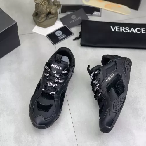 Wholesale Versace Casual Shoes For Men #1284634 $102.00 USD, Wholesale Quality Replica Versace Casual Shoes