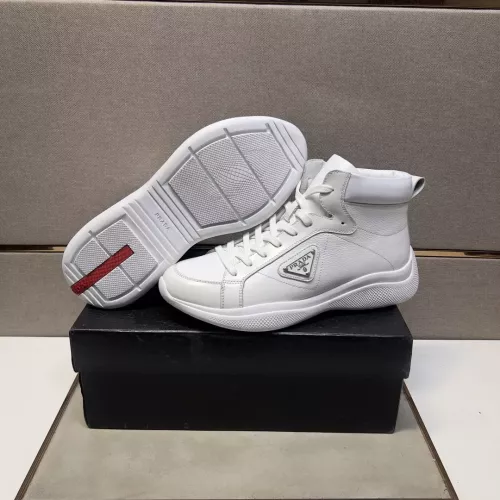 Replica Prada High Top Shoes For Men #1284681 $102.00 USD for Wholesale