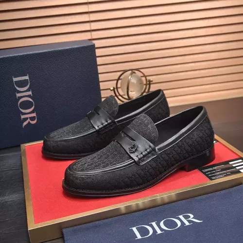 Wholesale Christian Dior Leather Shoes For Men #1284757 $100.00 USD, Wholesale Quality Replica Christian Dior Leather Shoes