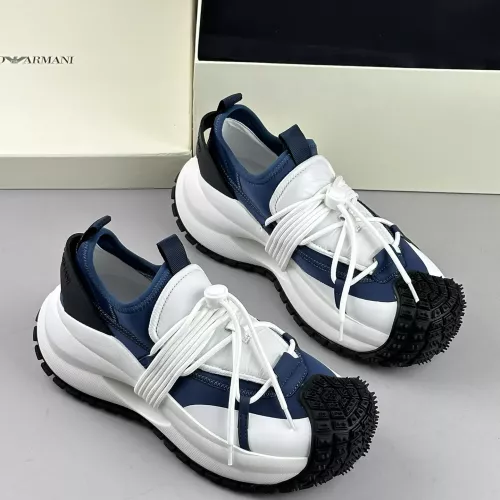 Wholesale Armani Casual Shoes For Men #1284839 $140.00 USD, Wholesale Quality Replica Armani Casual Shoes