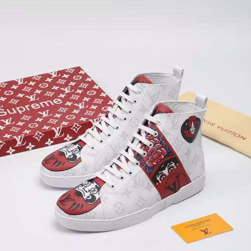 Wholesale Louis Vuitton High Tops Shoes For Men #1285064 $68.00 USD, Wholesale Quality Replica Louis Vuitton High Tops Shoes