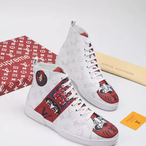 Replica Louis Vuitton High Tops Shoes For Men #1285064 $68.00 USD for Wholesale