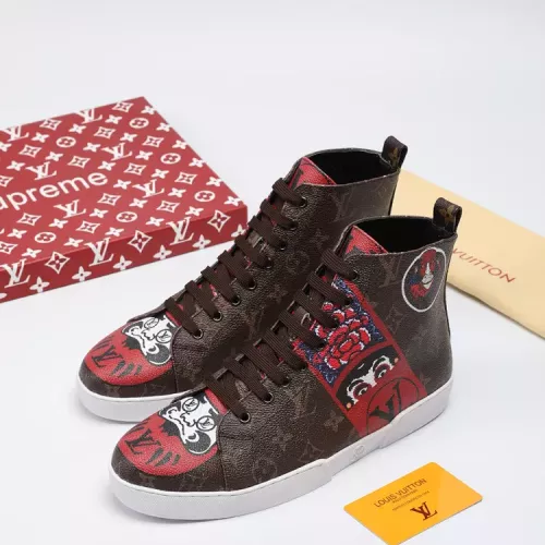 Wholesale Louis Vuitton High Tops Shoes For Men #1285066 $68.00 USD, Wholesale Quality Replica Louis Vuitton High Tops Shoes