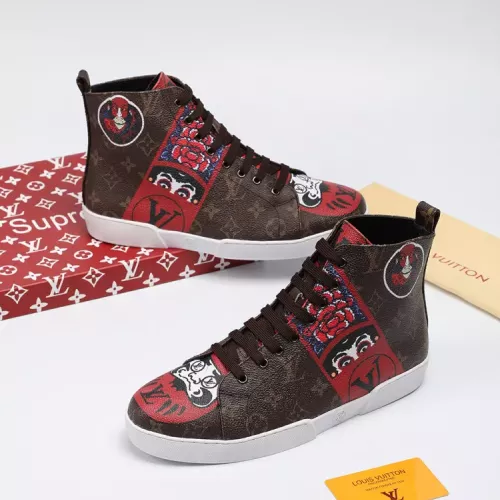 Replica Louis Vuitton High Tops Shoes For Men #1285066 $68.00 USD for Wholesale