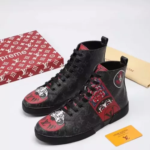 Wholesale Louis Vuitton High Tops Shoes For Men #1285067 $68.00 USD, Wholesale Quality Replica Louis Vuitton High Tops Shoes