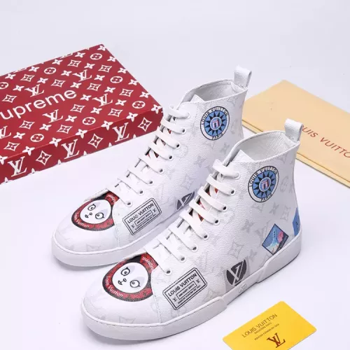 Wholesale Louis Vuitton High Tops Shoes For Men #1285068 $68.00 USD, Wholesale Quality Replica Louis Vuitton High Tops Shoes