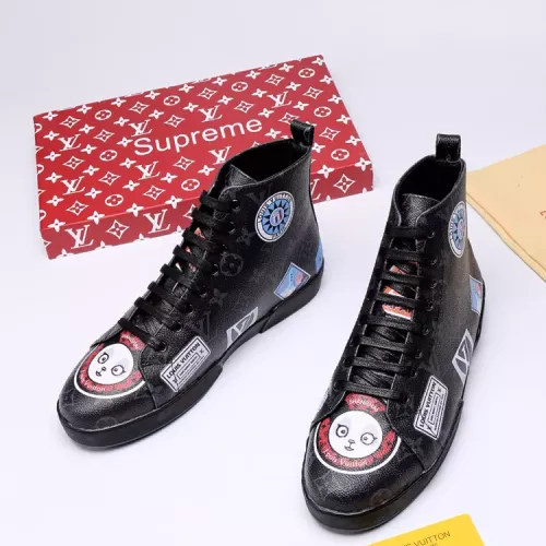 Replica Louis Vuitton High Tops Shoes For Men #1285071 $68.00 USD for Wholesale