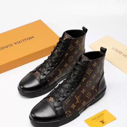 Wholesale Louis Vuitton High Tops Shoes For Men #1285075 $68.00 USD, Wholesale Quality Replica Louis Vuitton High Tops Shoes