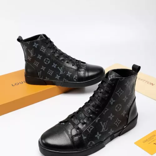 Replica Louis Vuitton High Tops Shoes For Men #1285076 $68.00 USD for Wholesale