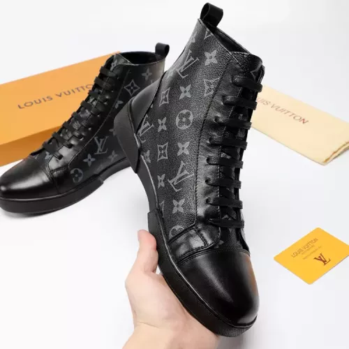 Replica Louis Vuitton High Tops Shoes For Men #1285076 $68.00 USD for Wholesale