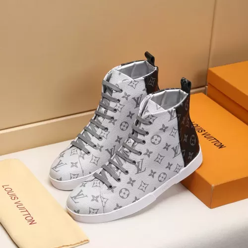 Wholesale Louis Vuitton High Tops Shoes For Men #1285081 $68.00 USD, Wholesale Quality Replica Louis Vuitton High Tops Shoes