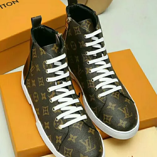 Replica Louis Vuitton High Tops Shoes For Men #1285092 $68.00 USD for Wholesale