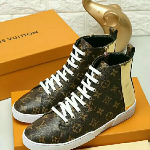 Wholesale Louis Vuitton High Tops Shoes For Men #1285093 $68.00 USD, Wholesale Quality Replica Louis Vuitton High Tops Shoes