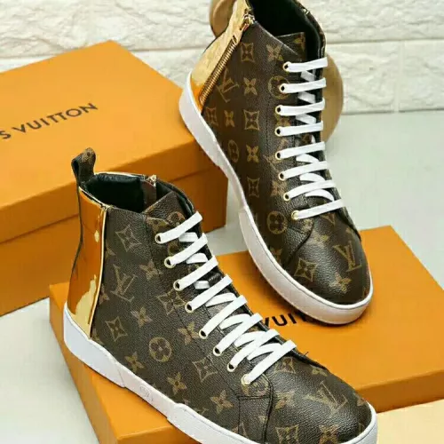 Replica Louis Vuitton High Tops Shoes For Men #1285093 $68.00 USD for Wholesale