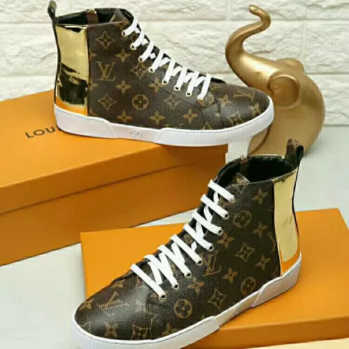 Replica Louis Vuitton High Tops Shoes For Men #1285093 $68.00 USD for Wholesale