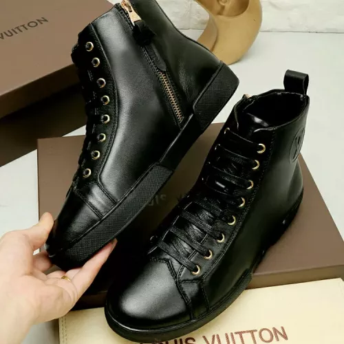 Replica Louis Vuitton High Tops Shoes For Men #1285095 $76.00 USD for Wholesale