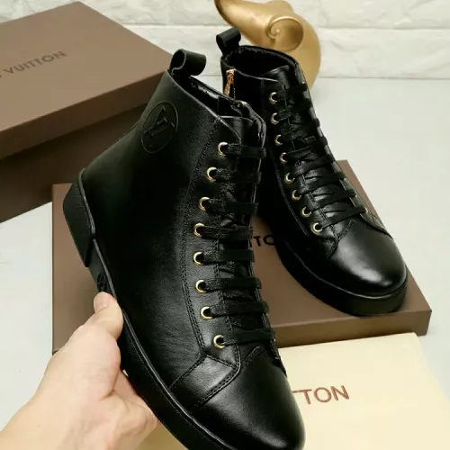 Replica Louis Vuitton High Tops Shoes For Men #1285095 $76.00 USD for Wholesale