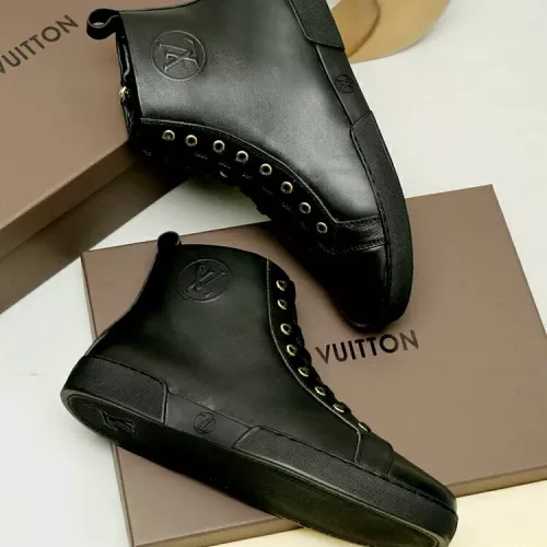 Replica Louis Vuitton High Tops Shoes For Men #1285095 $76.00 USD for Wholesale