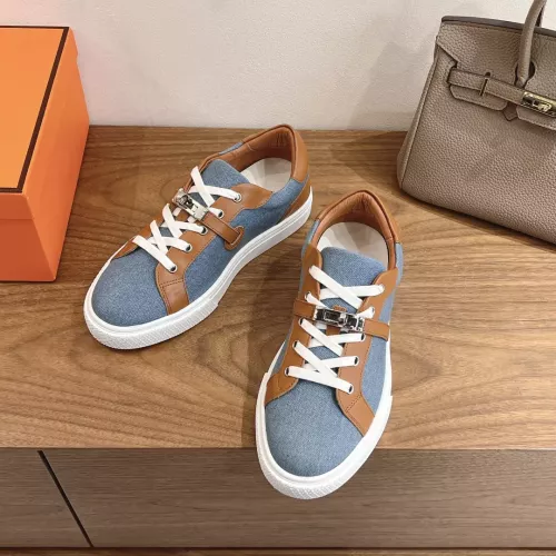 Replica Hermes Casual Shoes For Men #1285134 $125.00 USD for Wholesale