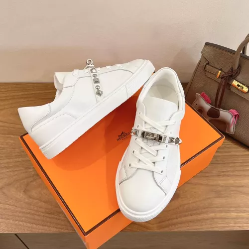 Replica Hermes Casual Shoes For Women #1285154 $122.00 USD for Wholesale