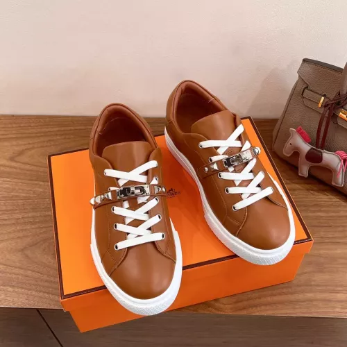 Replica Hermes Casual Shoes For Men #1285157 $128.00 USD for Wholesale