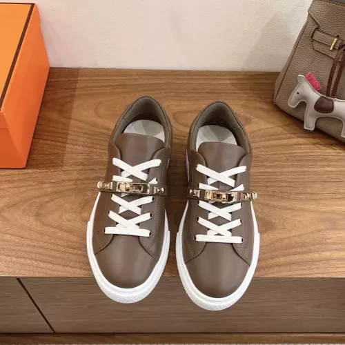 Replica Hermes Casual Shoes For Men #1285159 $128.00 USD for Wholesale