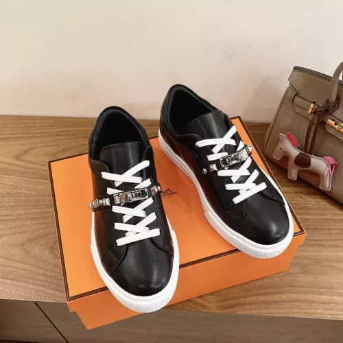 Replica Hermes Casual Shoes For Men #1285161 $128.00 USD for Wholesale