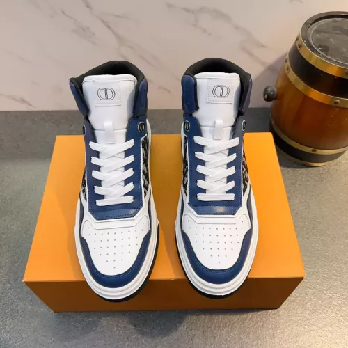 Replica Christian Dior High Top Shoes For Men #1285193 $85.00 USD for Wholesale